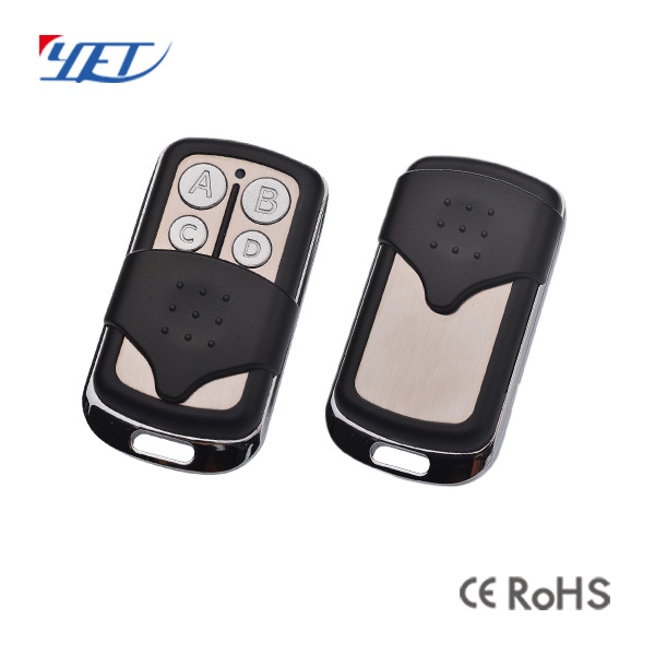 金屬拷貝型433電動(dòng)門(mén)無(wú)線(xiàn)遙控器YET019